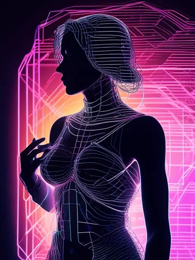 AI-generated artistic image