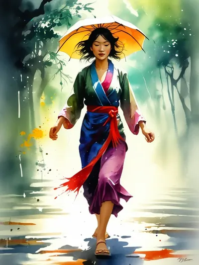 AI-generated artistic image