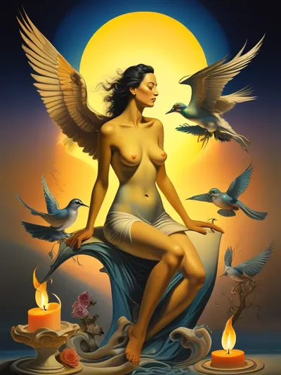 AI-generated artistic image