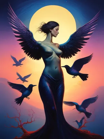 AI-generated artistic image