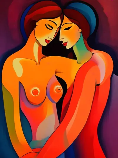 AI-generated artistic image