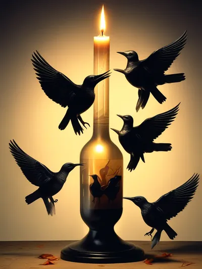 AI-generated artistic image