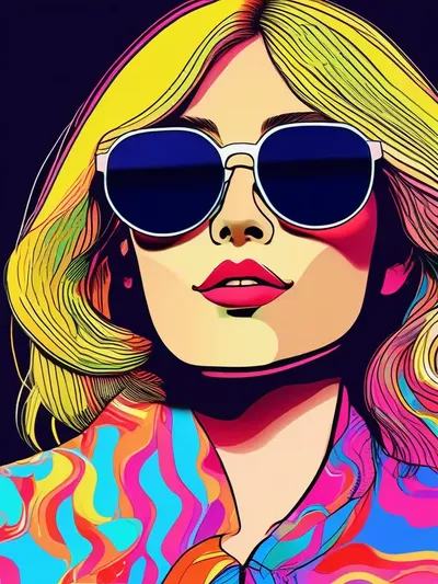 AI-generated artistic image