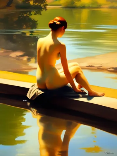 AI-generated artistic image