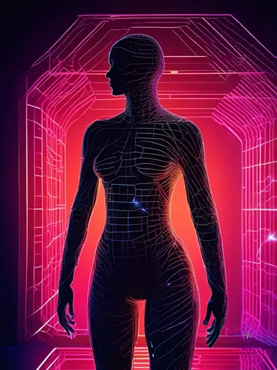 AI-generated artistic image