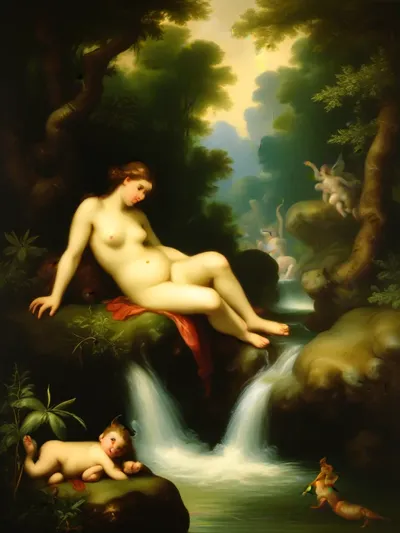 AI-generated artistic image