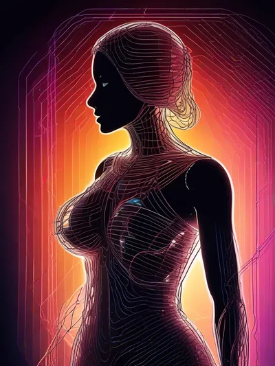 AI-generated artistic image