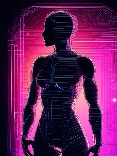 AI-generated artistic image