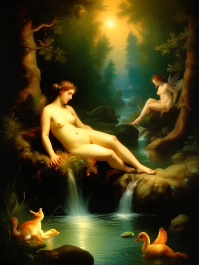 AI-generated artistic image