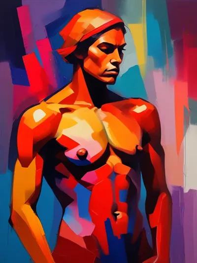 AI-generated artistic image