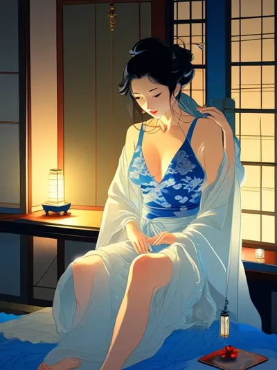 AI-generated chastity image