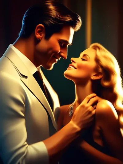 AI-generated chastity image