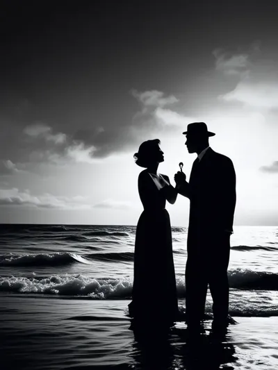 AI-generated chastity image