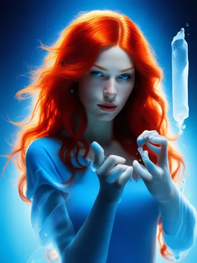 AI-generated chastity image