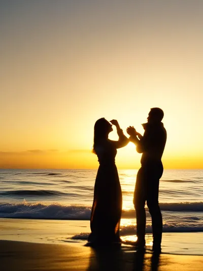 AI-generated chastity image