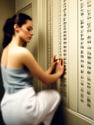 AI-generated chastity image