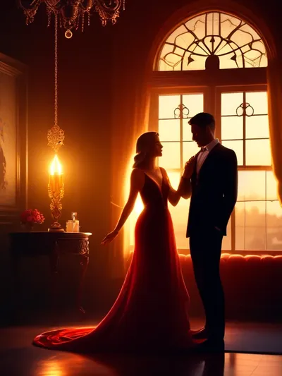 AI-generated chastity image