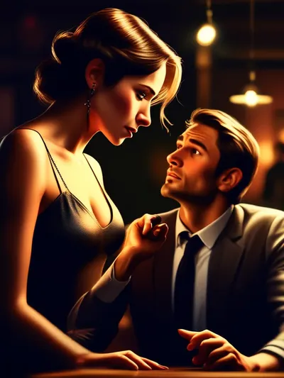 AI-generated chastity image