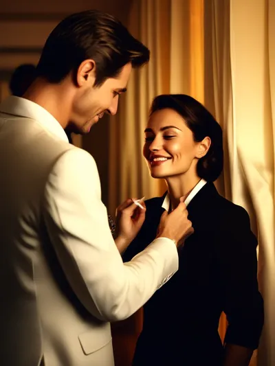 AI-generated chastity image