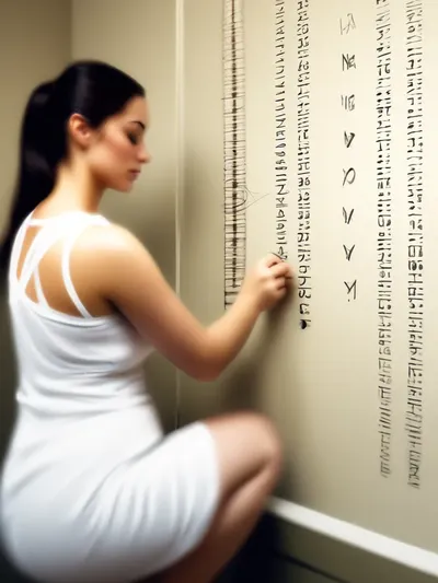 AI-generated chastity image