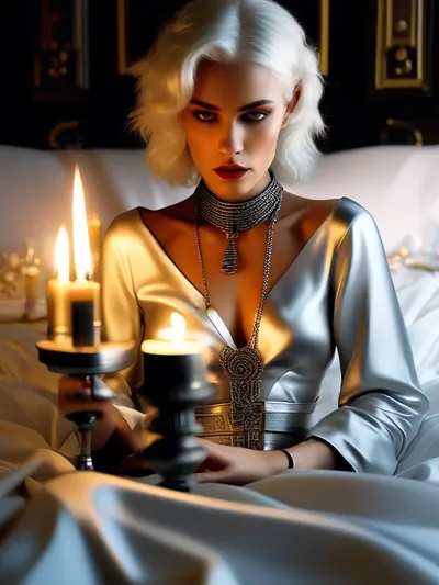 AI-generated chastity image