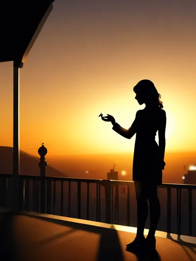 AI-generated chastity image