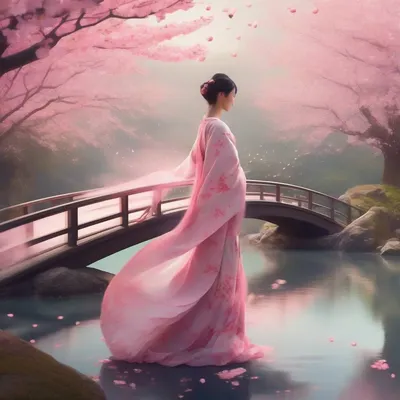 Cherry blossom spirit transformation