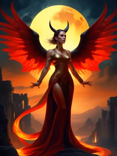 AI-generated fantasy image