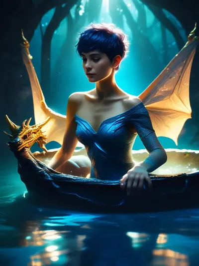 AI-generated fantasy image