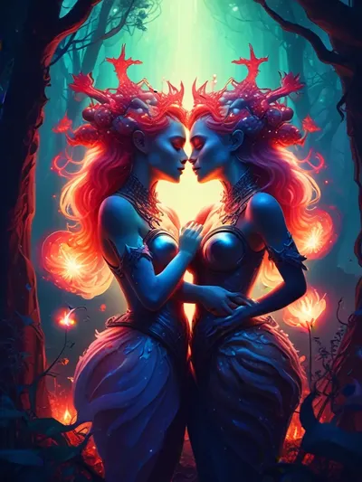 AI-generated fantasy image