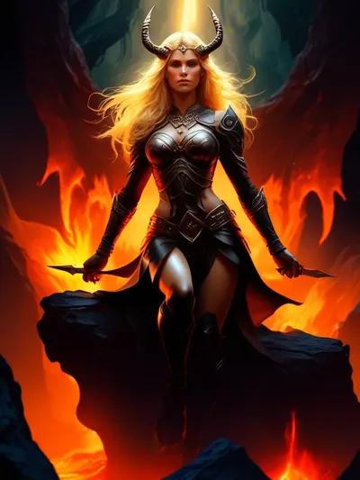 AI-generated fantasy image