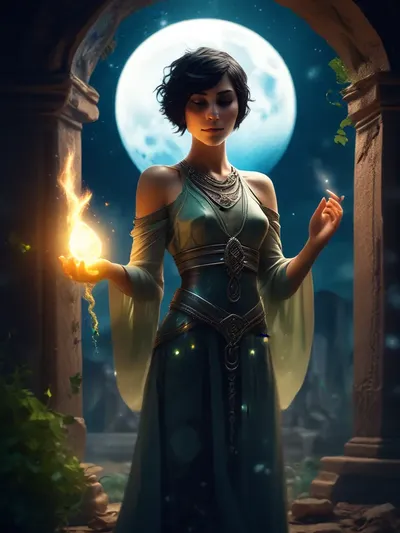 AI-generated fantasy image