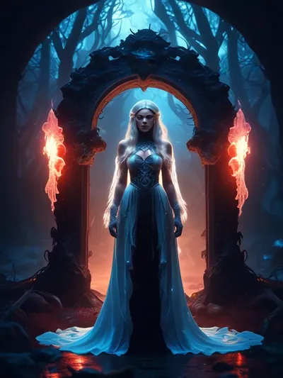 AI-generated fantasy image