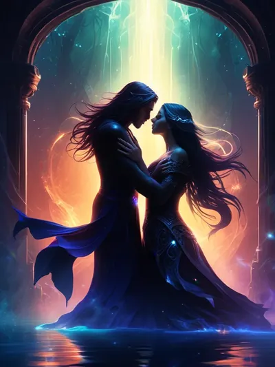 AI-generated fantasy image