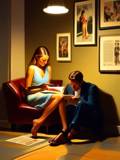 AI-generated humiliation image