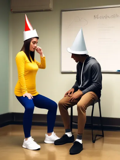 AI-generated humiliation image