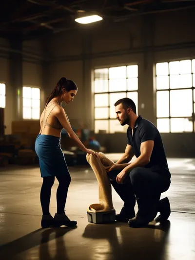 AI-generated humiliation image