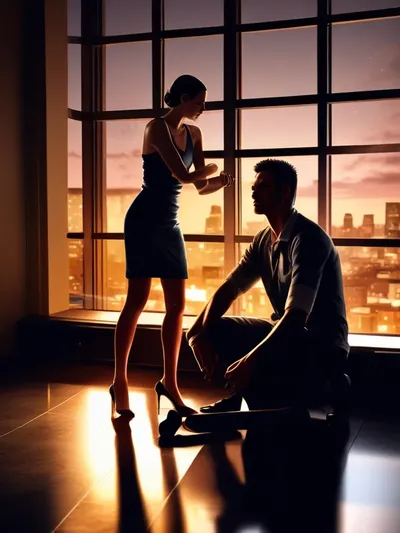 AI-generated humiliation image