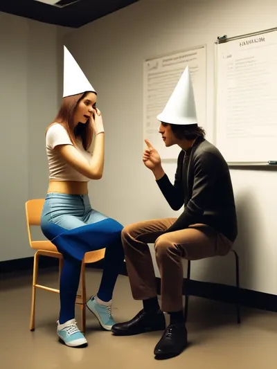 AI-generated humiliation image