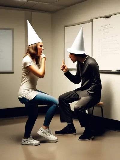 AI-generated humiliation image