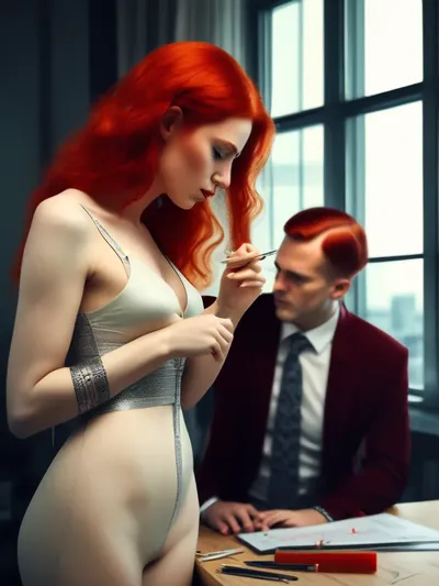 AI-generated humiliation image