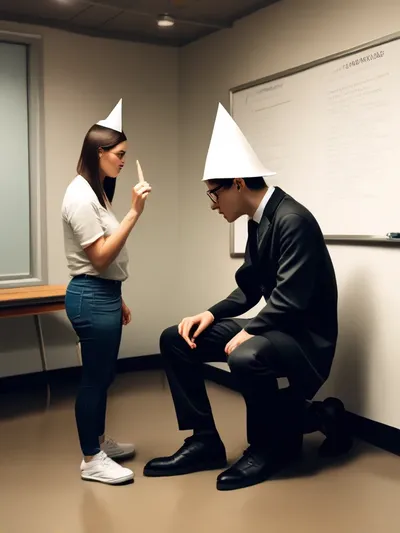 AI-generated humiliation image