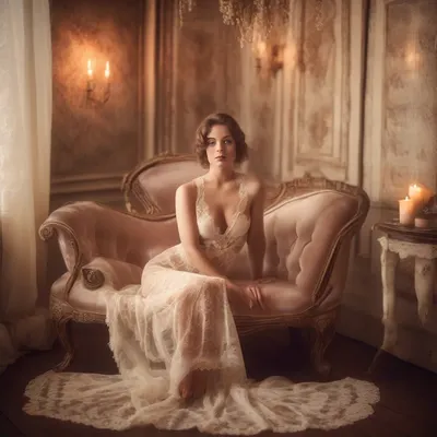 Vintage boudoir fine art photography