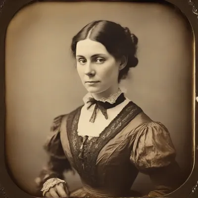 Victorian daguerreotype portrait