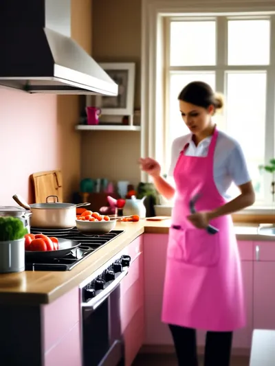 AI-generated sissy image