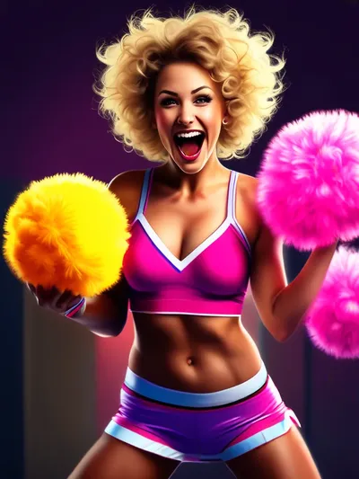 AI-generated sissy image