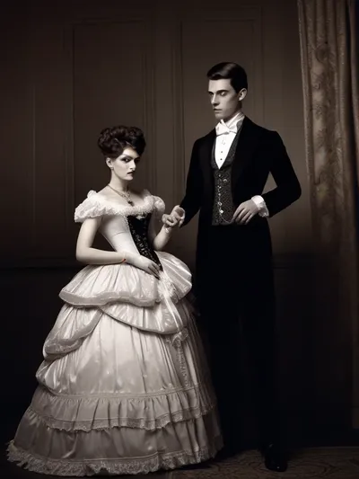 AI-generated sissy image