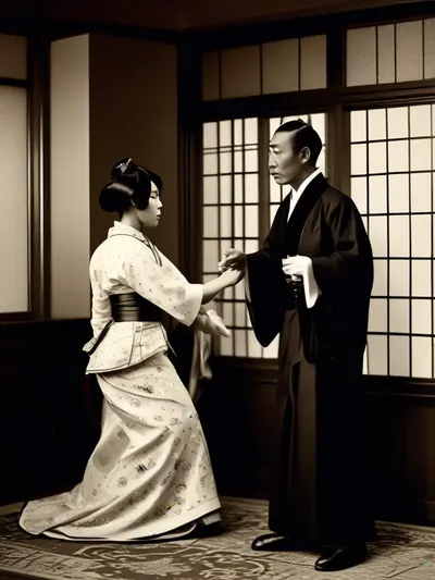 AI-generated sissy image