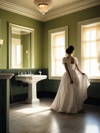 AI-generated sissy image