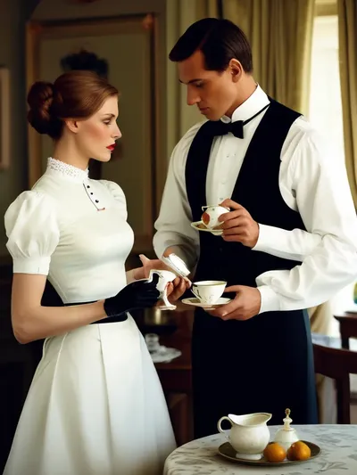 AI-generated sissy image